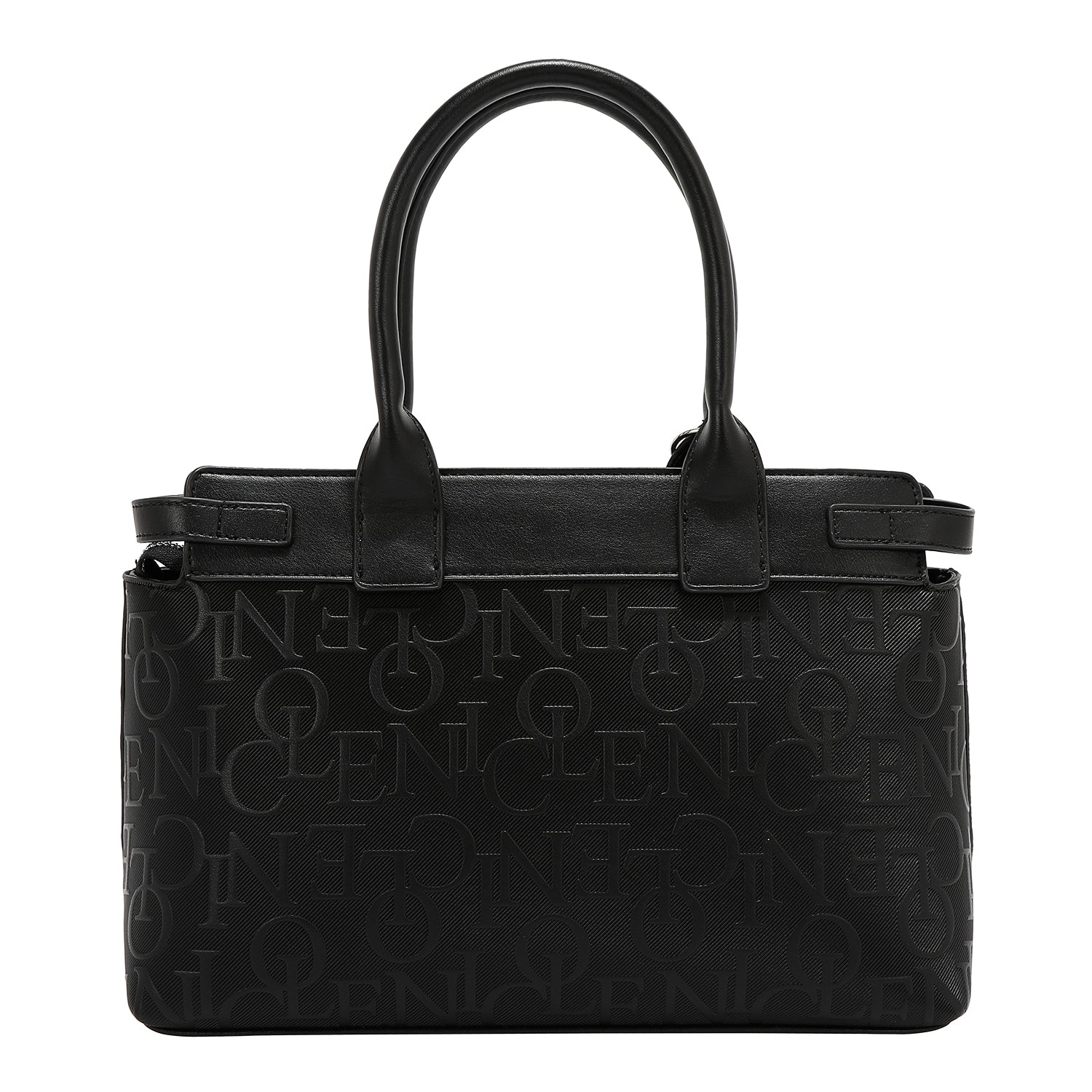 Élégance du sac de sacoche en relief (noir)
