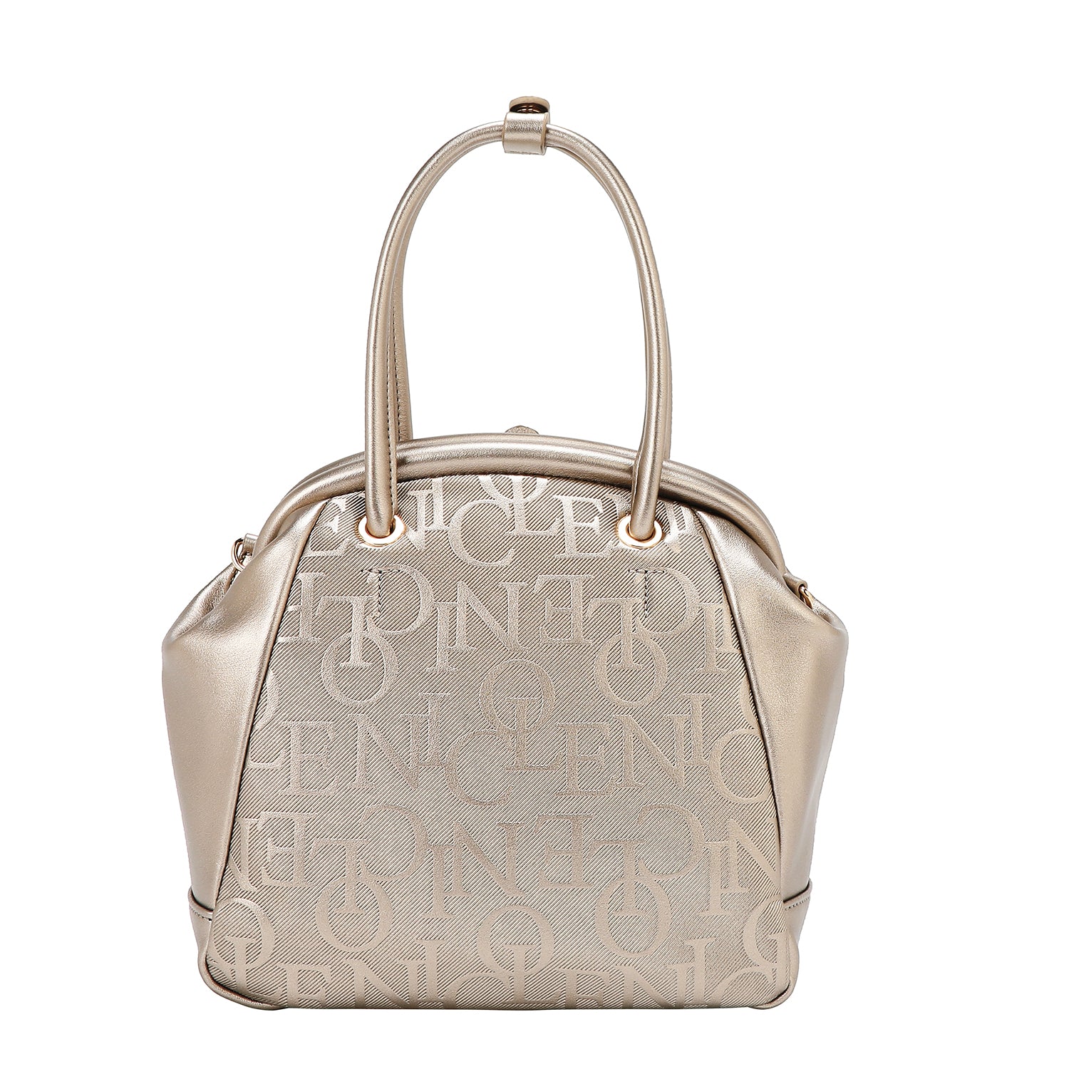 Sac à bandoulière avec cadre de relief élégant (champagne)