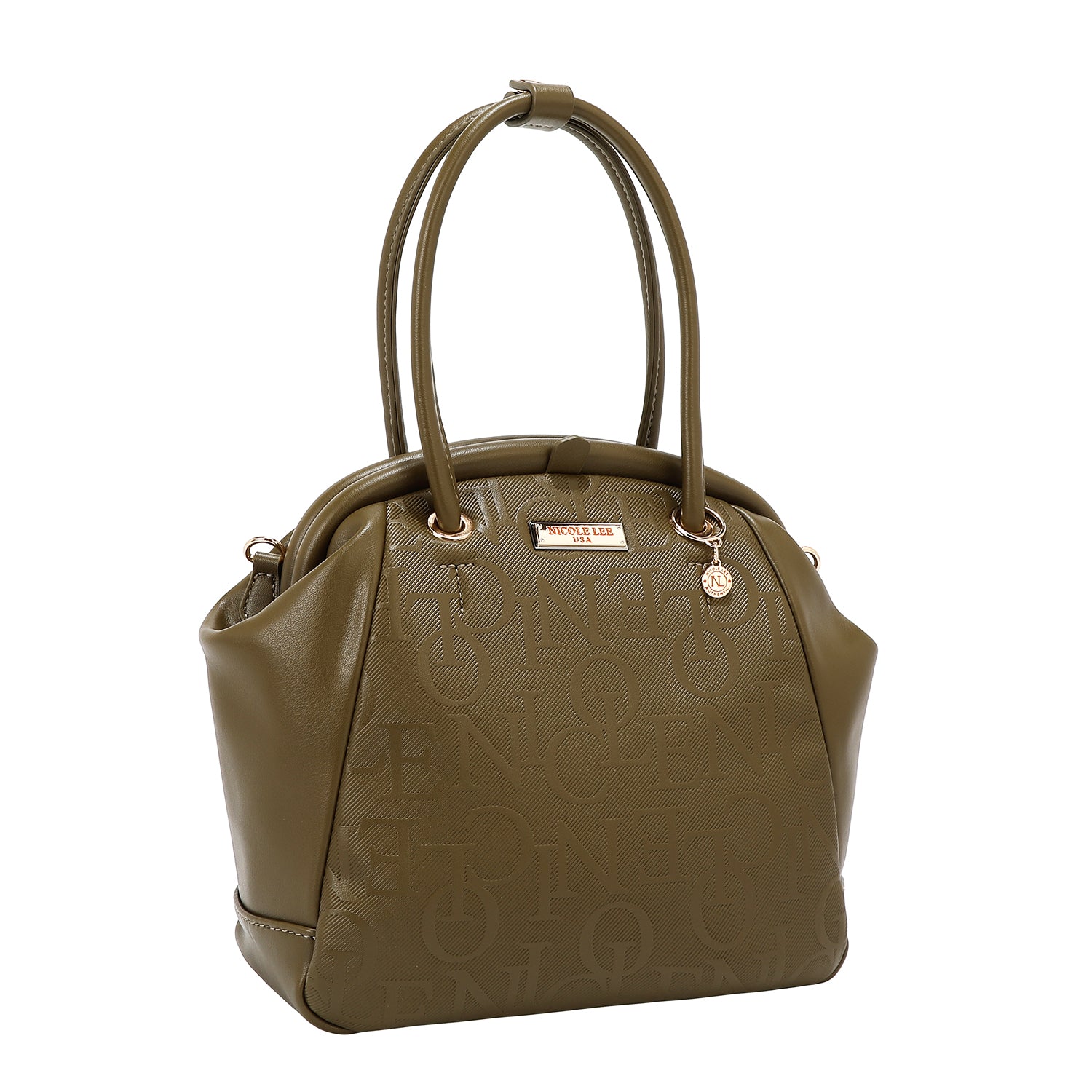 Sac à bandoulière avec cadre de relief élégant (olive)