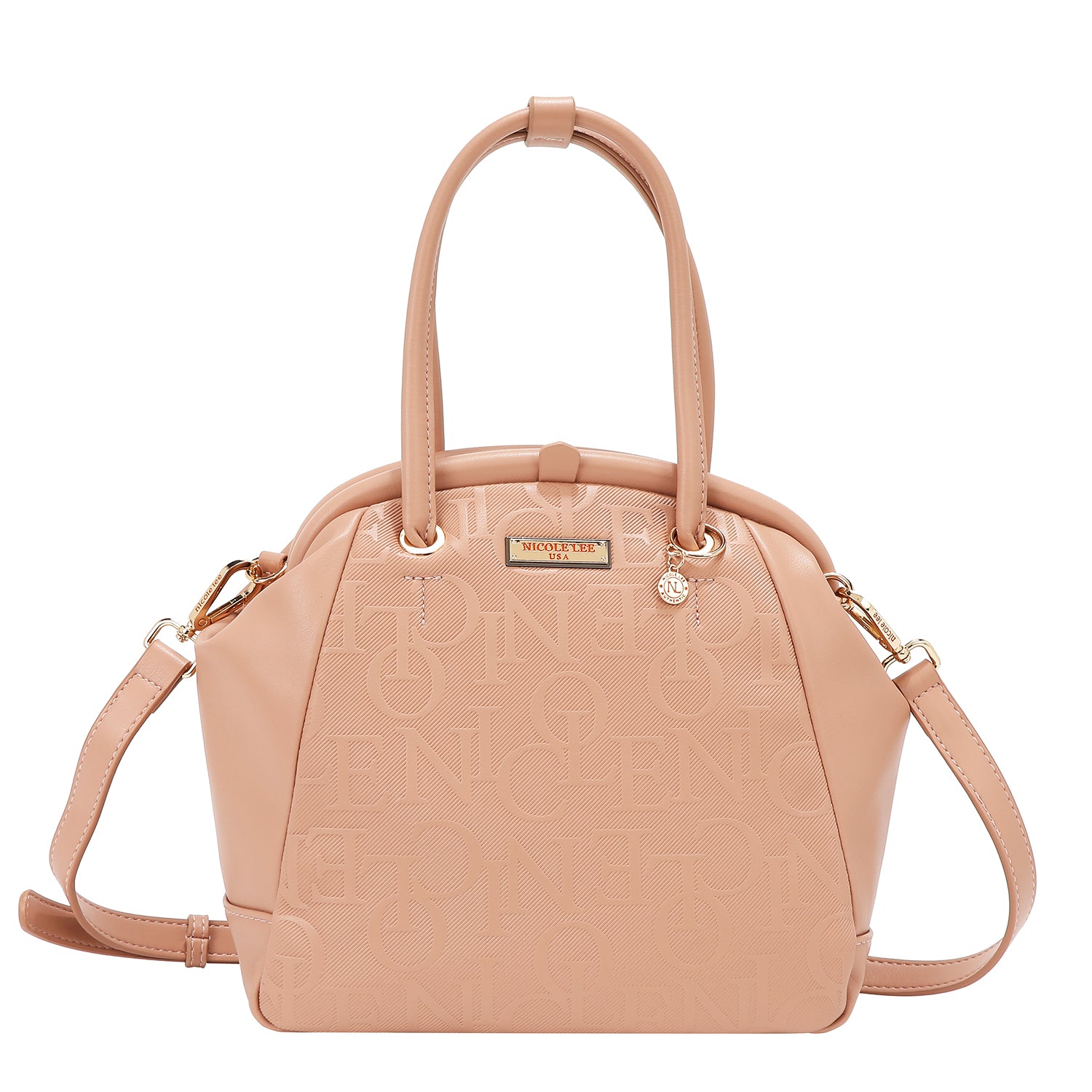 Sac à bandoulière avec cadre de relief élégant (rose)
