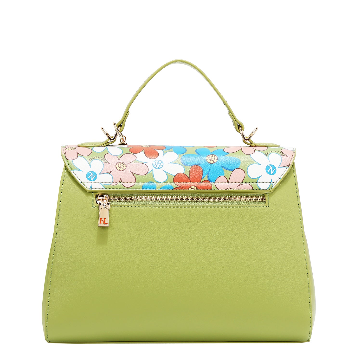 Sac à pop floral (vert)