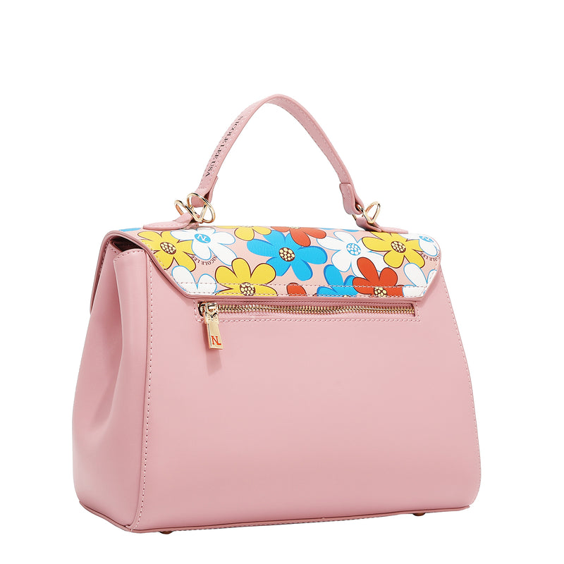 BOLSO POP FLORAL (ROSA)