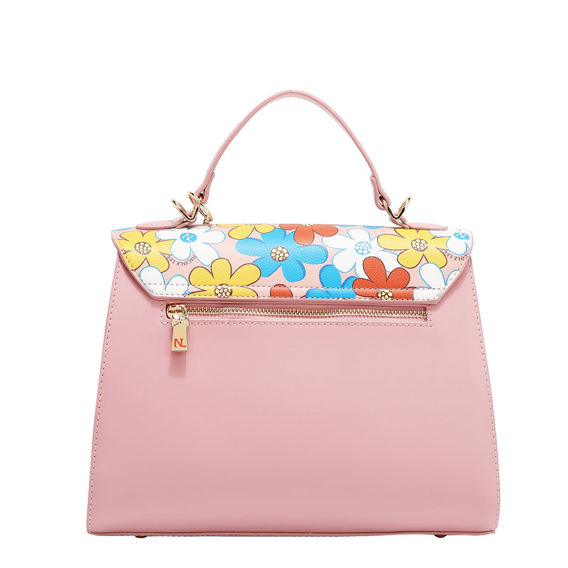 BOLSO POP FLORAL (ROSA)