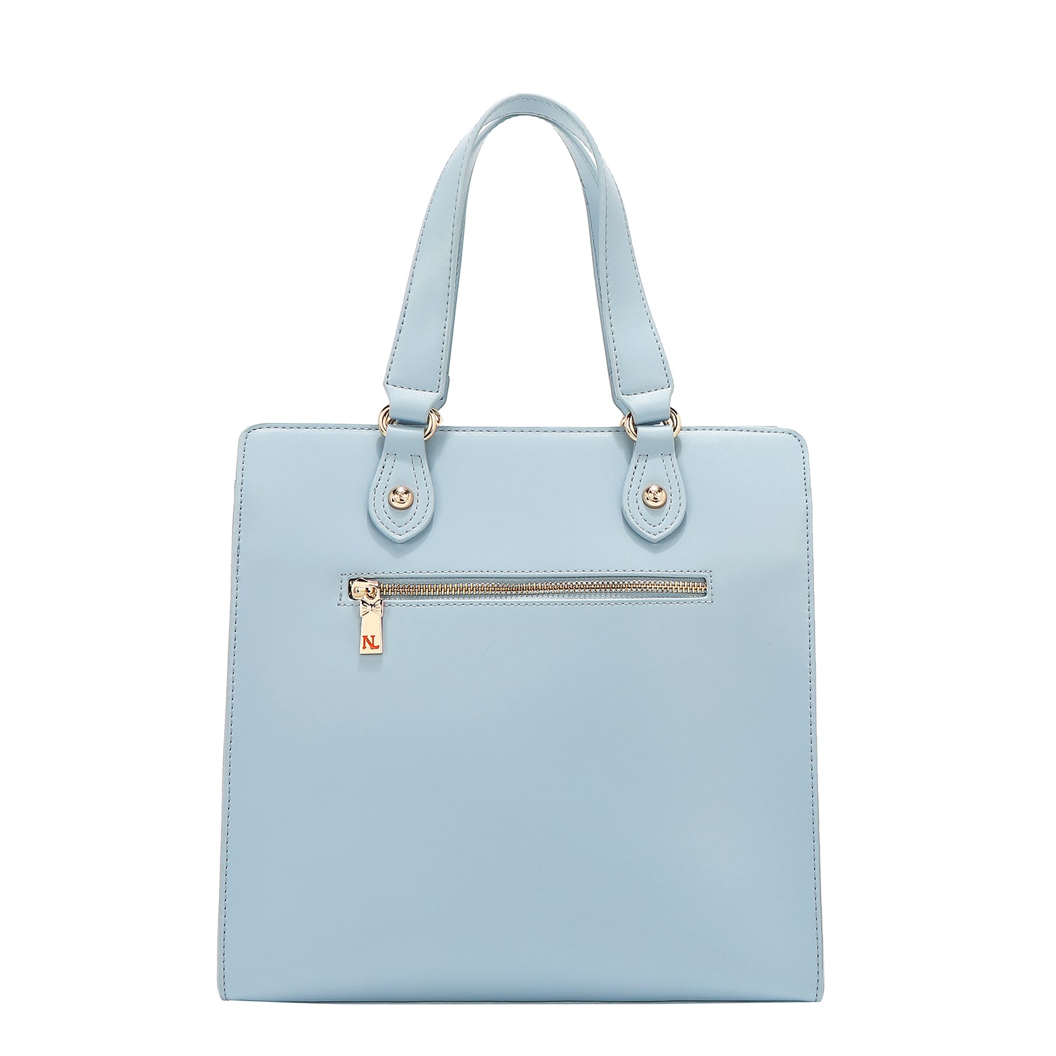 Bolsa pop floral (azul)