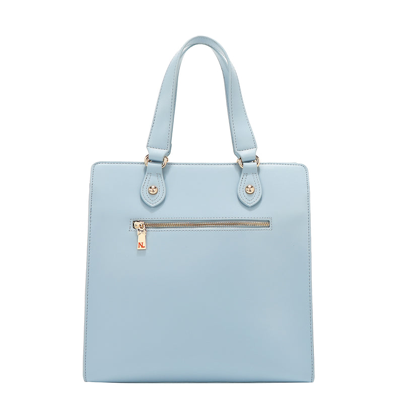 BOLSA DE TOTE POP FLORAL (AZUL)
