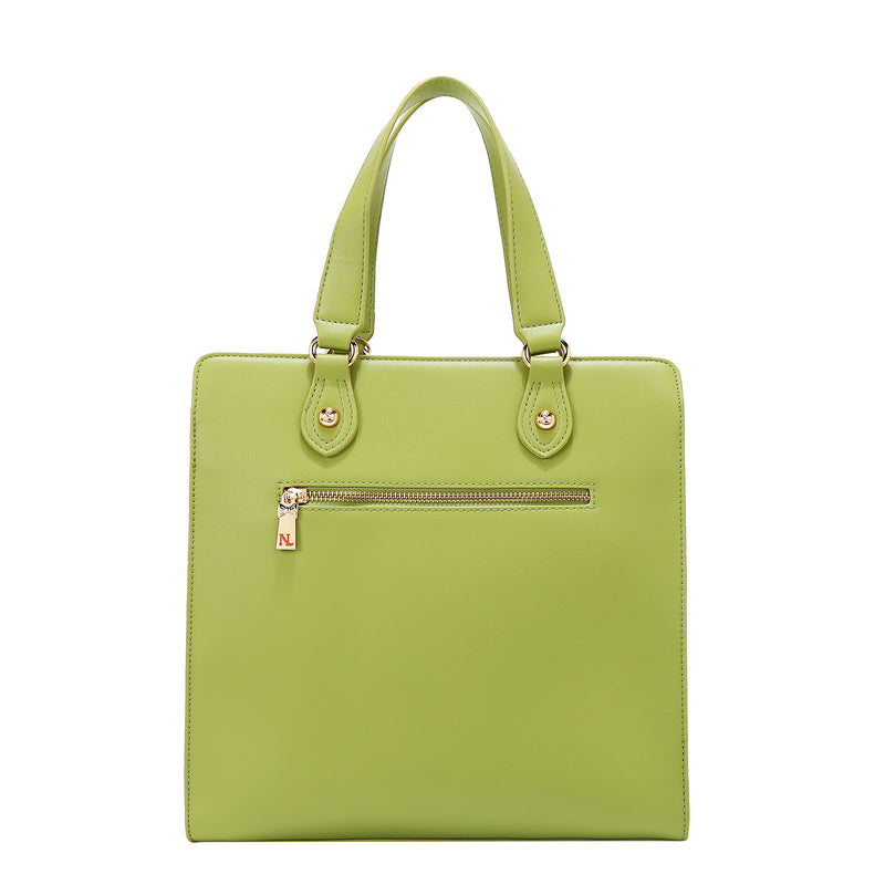 BOLSA DE TOTE POP FLORAL (VERDE)