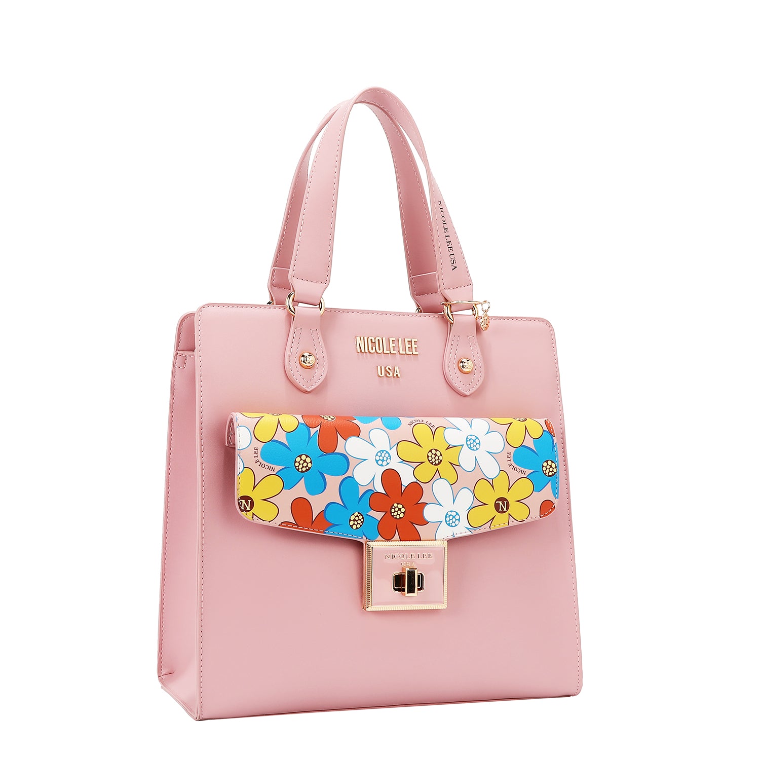 BOLSA DE TOTE POP FLORAL (ROSA)