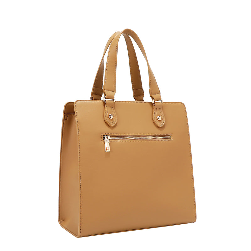 BOLSA DE TOTE POP FLORAL (TAUPE)