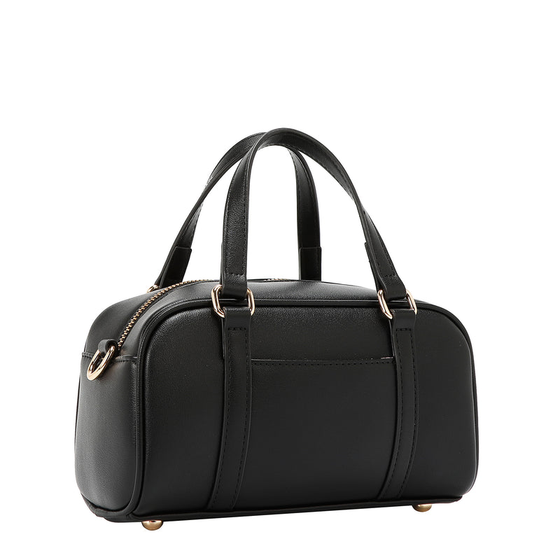 MINI BOLSO BOSTON POP FLORAL (NEGRO)