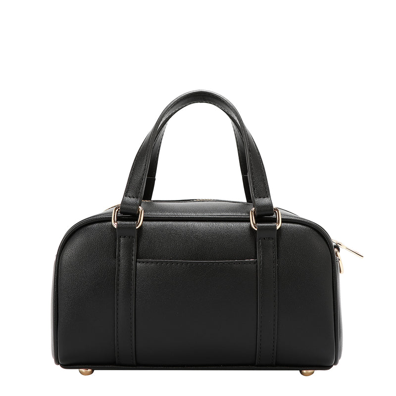 MINI BOLSO BOSTON POP FLORAL (NEGRO)