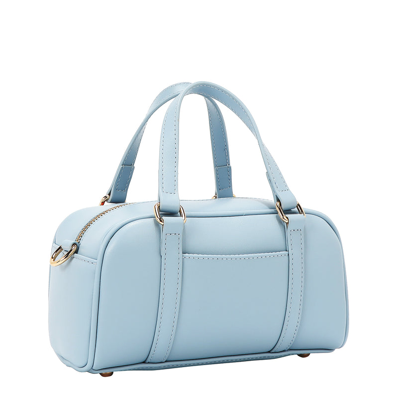 MINI BOLSO BOSTON POP FLORAL (AZUL)