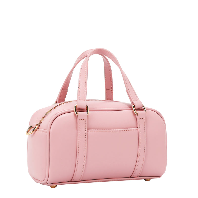 MINI BOLSO BOSTON POP FLORAL (ROSA)