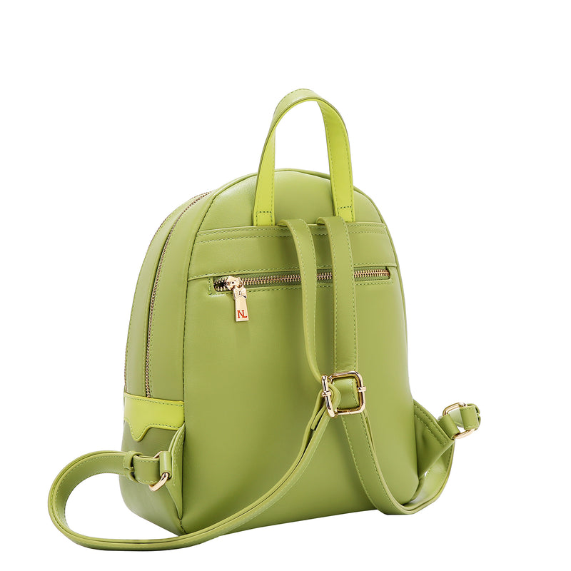 MOCHILA POP FLORAL (VERDE)