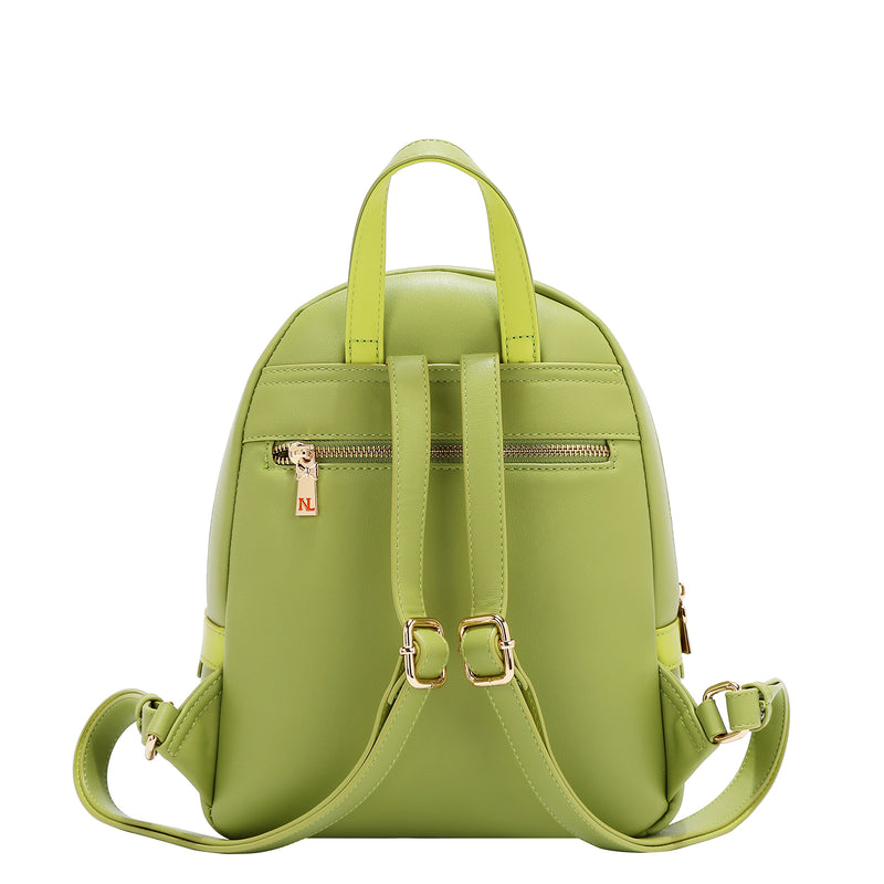 MOCHILA POP FLORAL (VERDE)