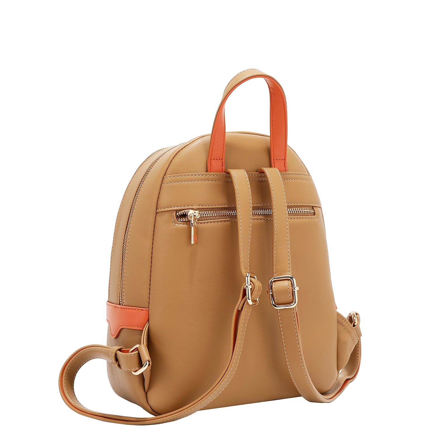 MOCHILA POP FLORAL (TAUPE)