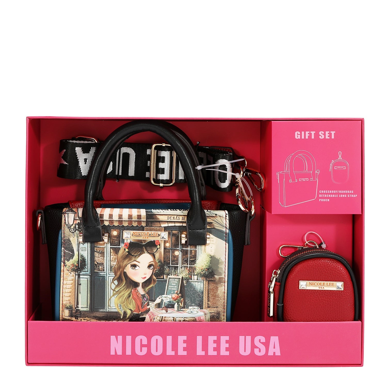 SET DE REGALO 2 PIEZAS (Bolso Mini + Monedero) (VIRTUAL FRIEND)