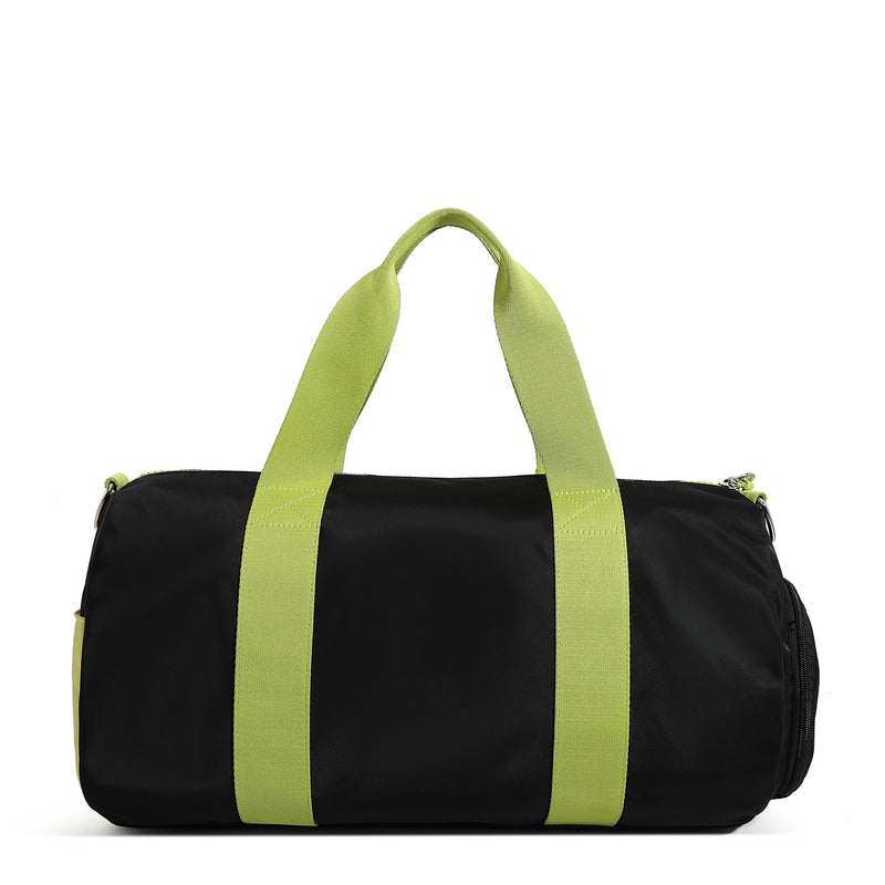 BOLSO DE GIMNASIO COLORBLOCK NEGRO