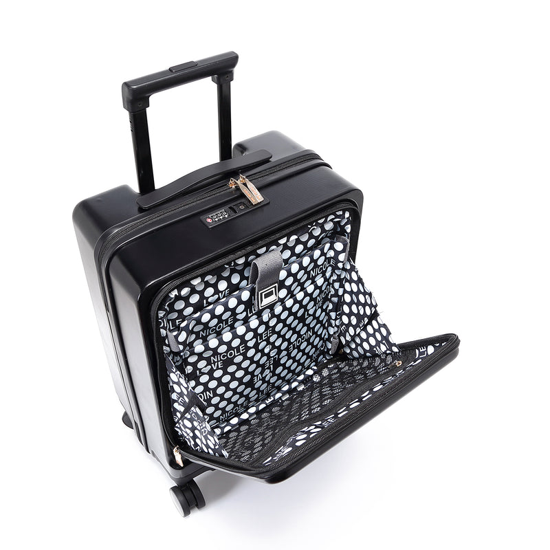 SOLID CARRY ON SUITCASE <tc>SISTERS SECRET</tc>