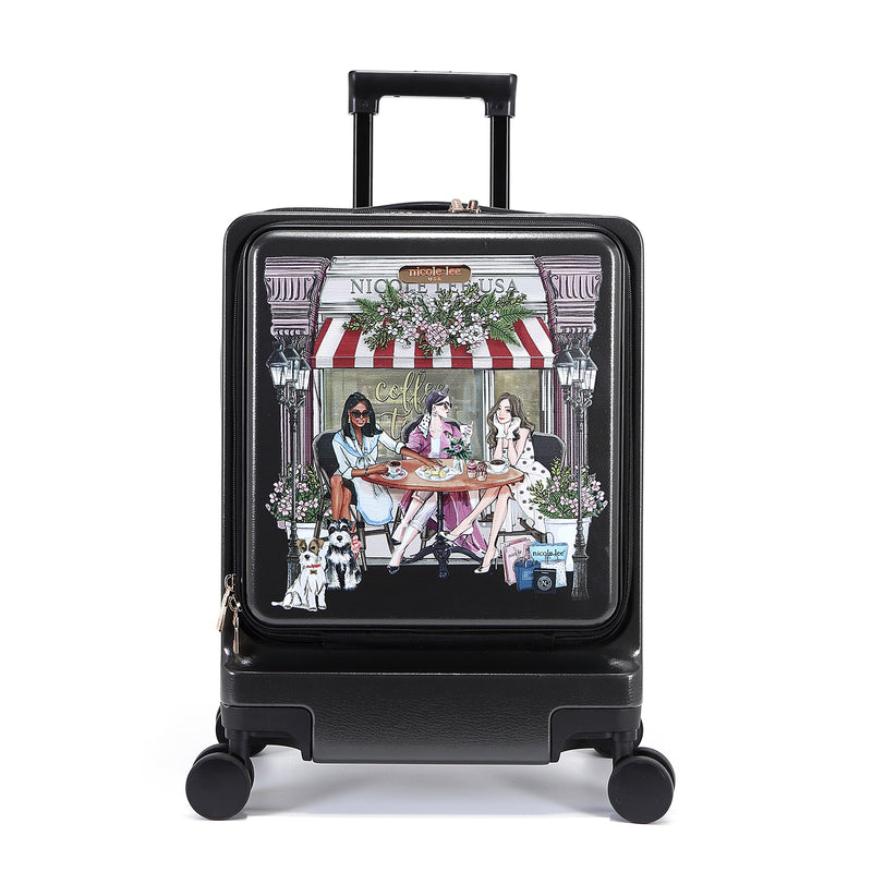 SOLID CARRY ON SUITCASE <tc>SISTERS SECRET</tc>