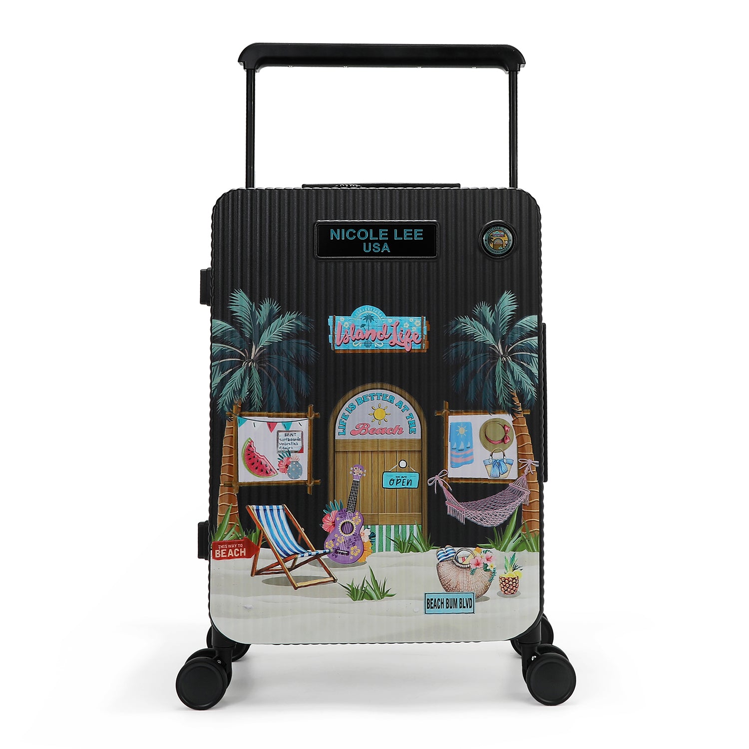 MALETA DE CABINA 20" CON ESTRIAS (SUN & SAND)