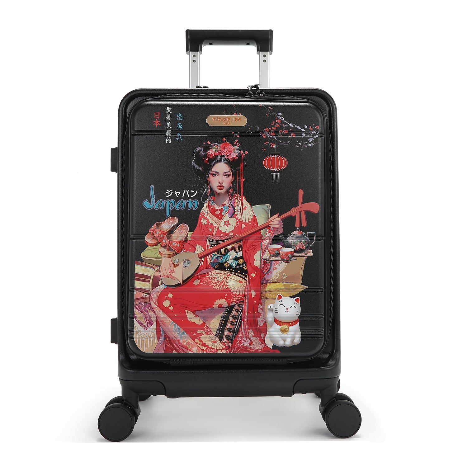 CABIN SUITCASE 20" WITH STRIPES (<tc>AKIKO LA BELLEZA</tc>)