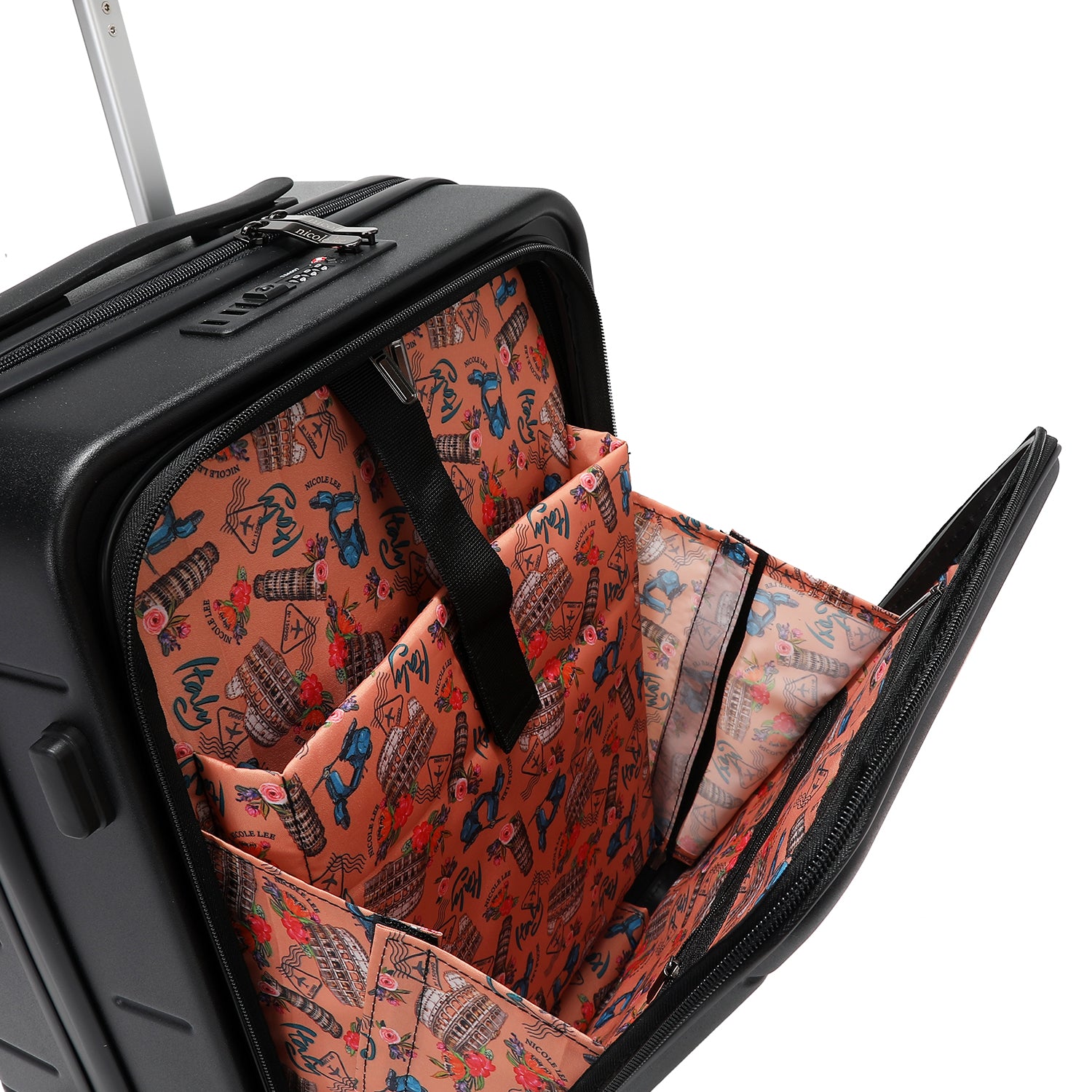 VALISE DE CABINE 20" AVEC DES RAYURES (<tc>DREAM COMES TRUE</tc>)