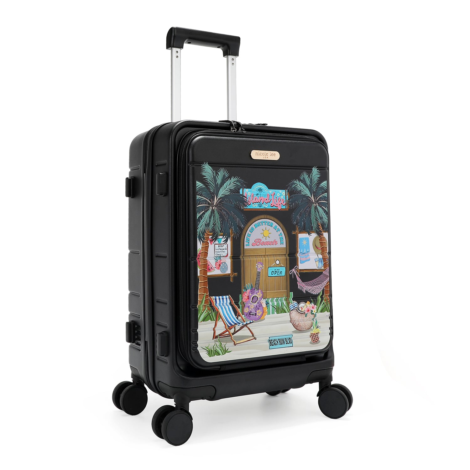 MALETA DE CABINA 20" CON RAYAS (SUN & SAND)