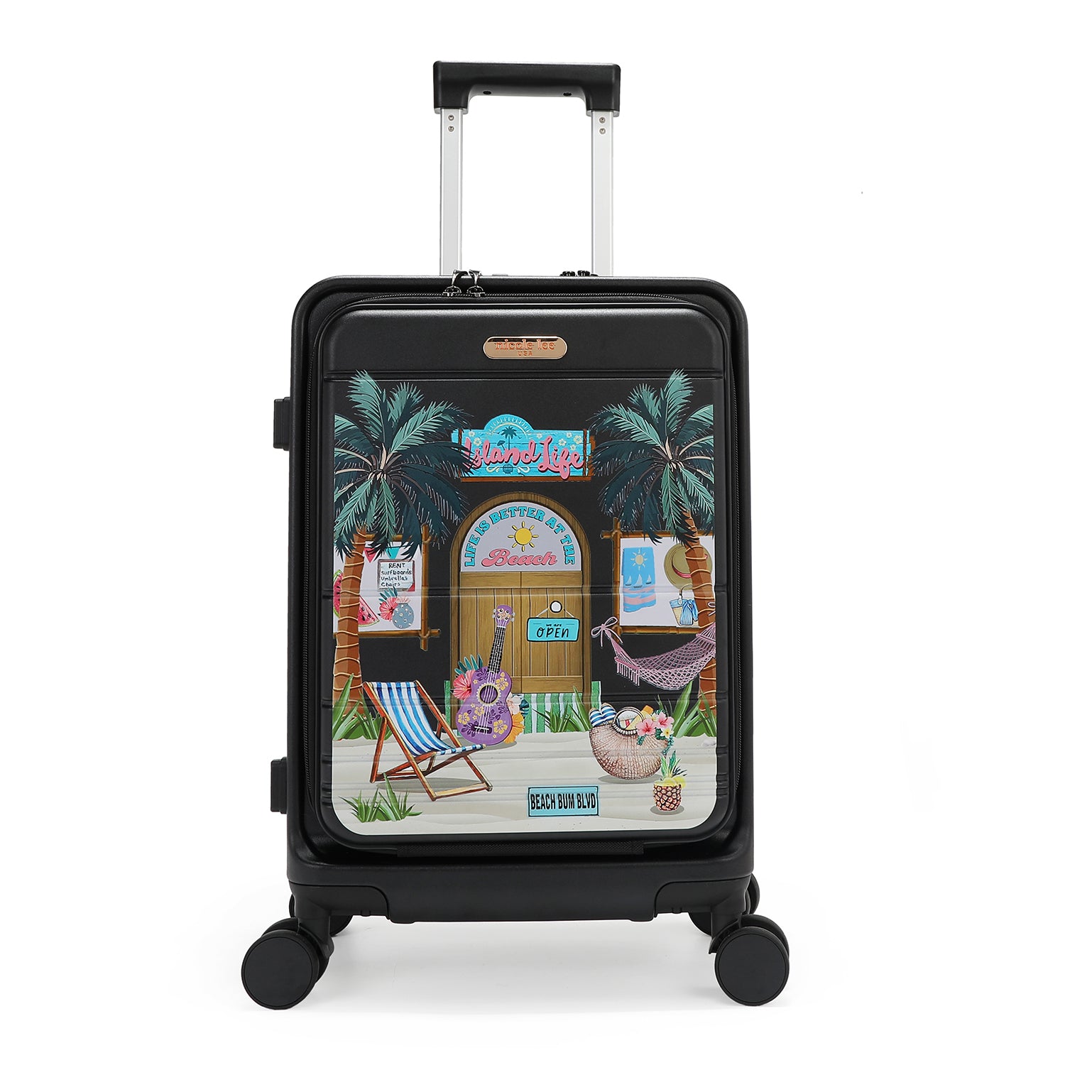 MALETA DE CABINA 20" CON RAYAS (SUN & SAND)