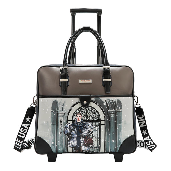 BOLSO RODANTE RECTANGULAR (MODA SNOWFLAKE)