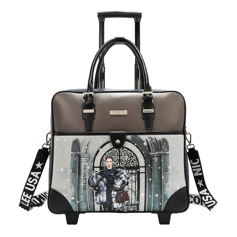 BOLSO RODANTE RECTANGULAR (MODA SNOWFLAKE)