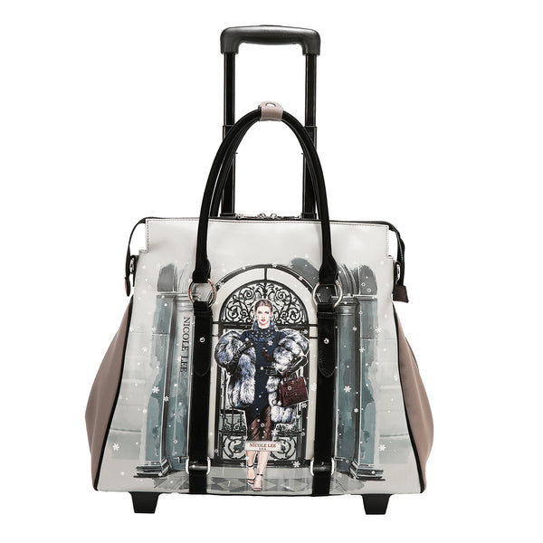 BOLSO TOTE RODANTE (MODA SNOWFLAKE)