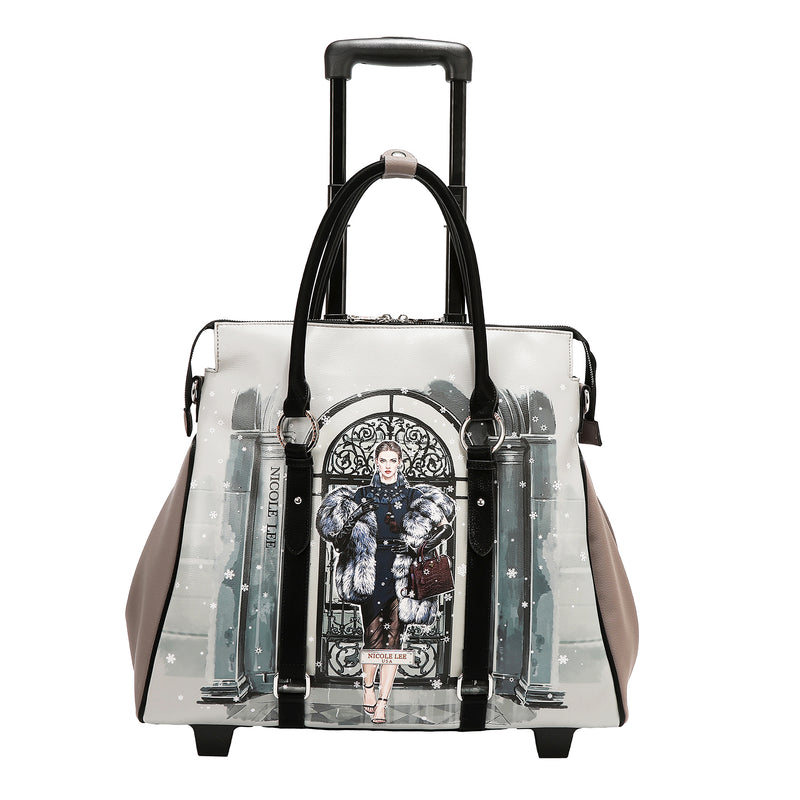 BOLSO TOTE RODANTE (MODA SNOWFLAKE)