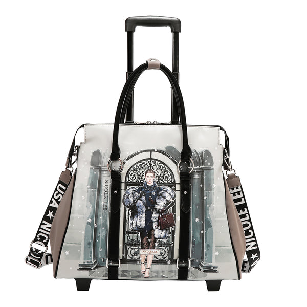 BOLSO TOTE RODANTE (MODA SNOWFLAKE)