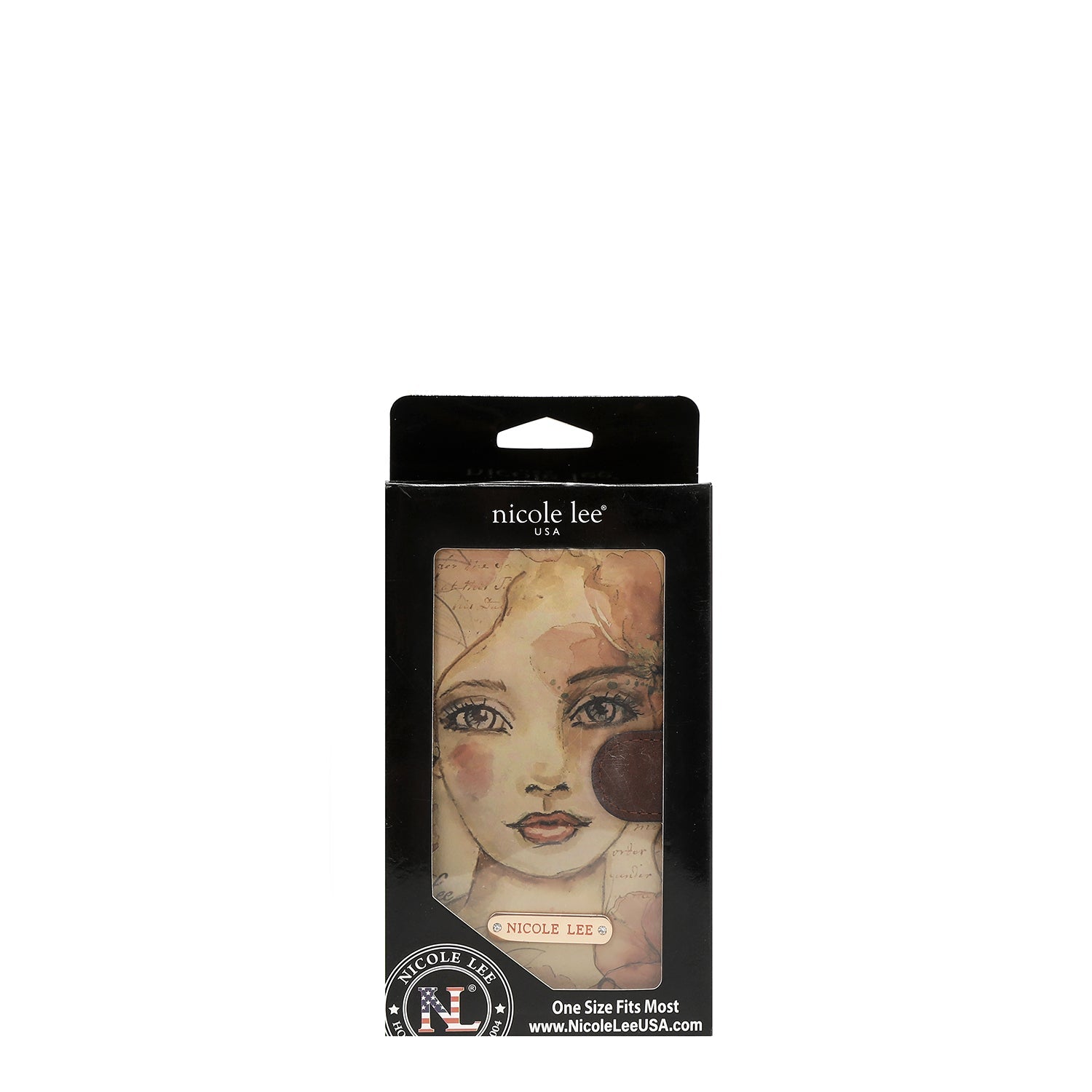 ÉTUI DE TÉLÉPHONE ET PORTEFEUILLE AVEC SANGLE NL SIGNATURE (REFLET DE L'AMOUR)