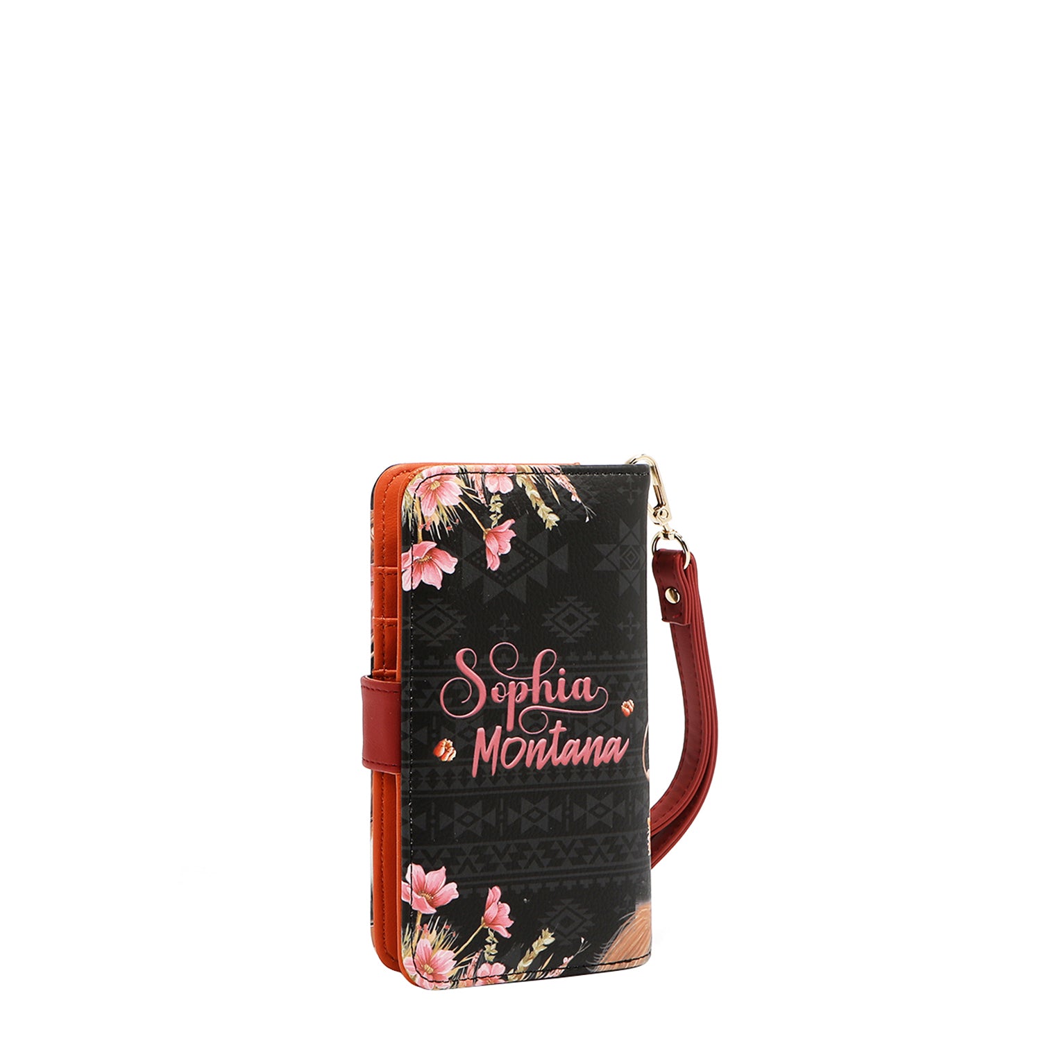 NL SIGNATURE PHONE CASE AND WALLET WITH STRAP (<tc>SOFIA MONTANA</tc>)