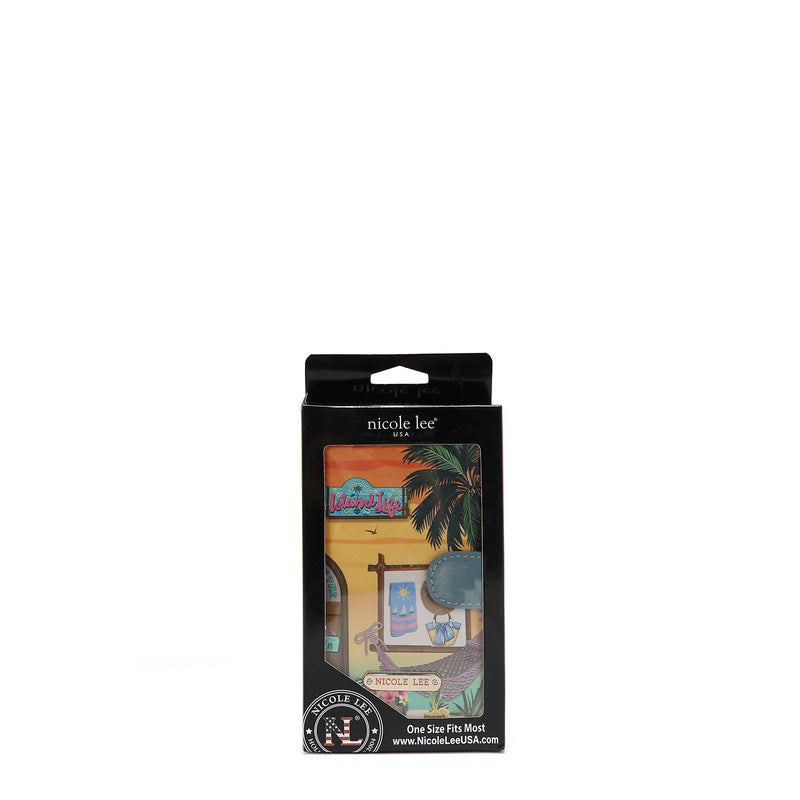 NL SIGNATURE PHONE CASE AND WALLET WITH STRAP (<tc>SUN & SAND</tc>)