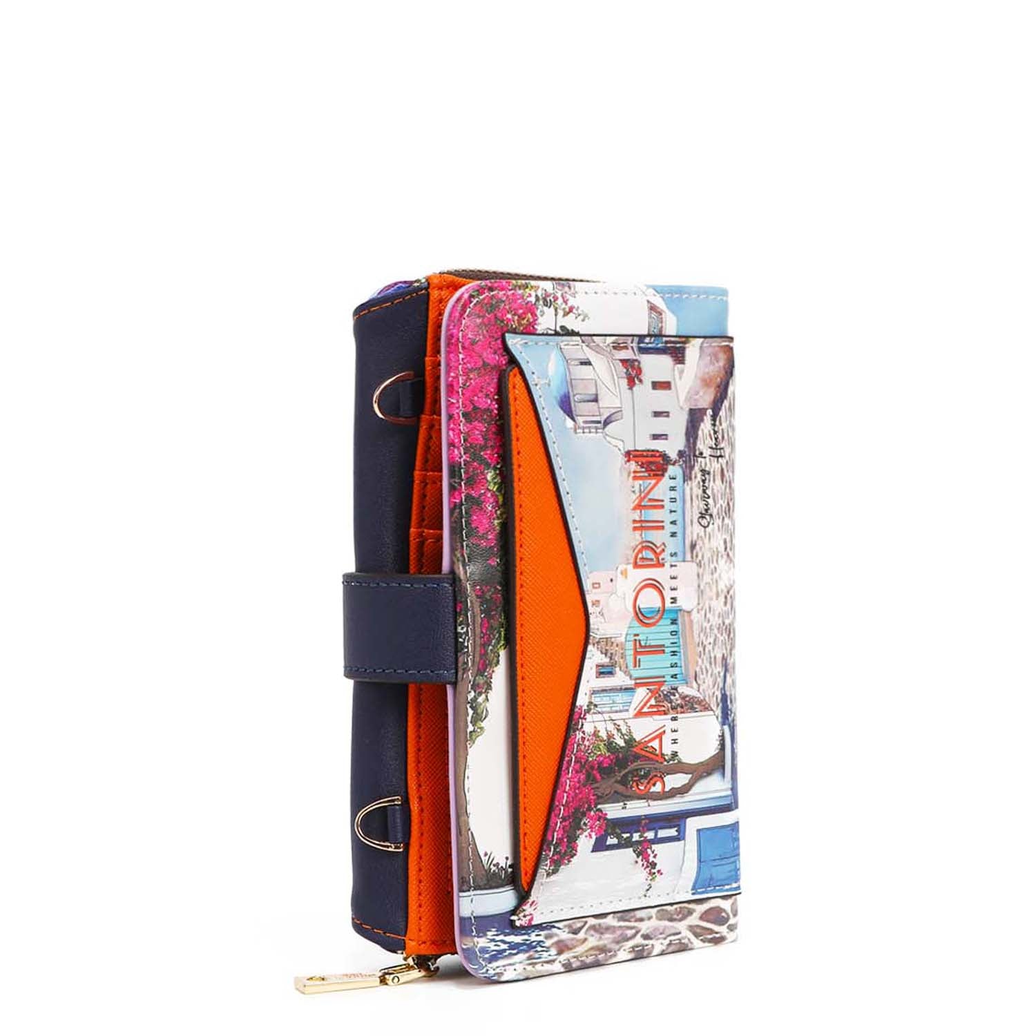 Foldable mobile case with shoulder function