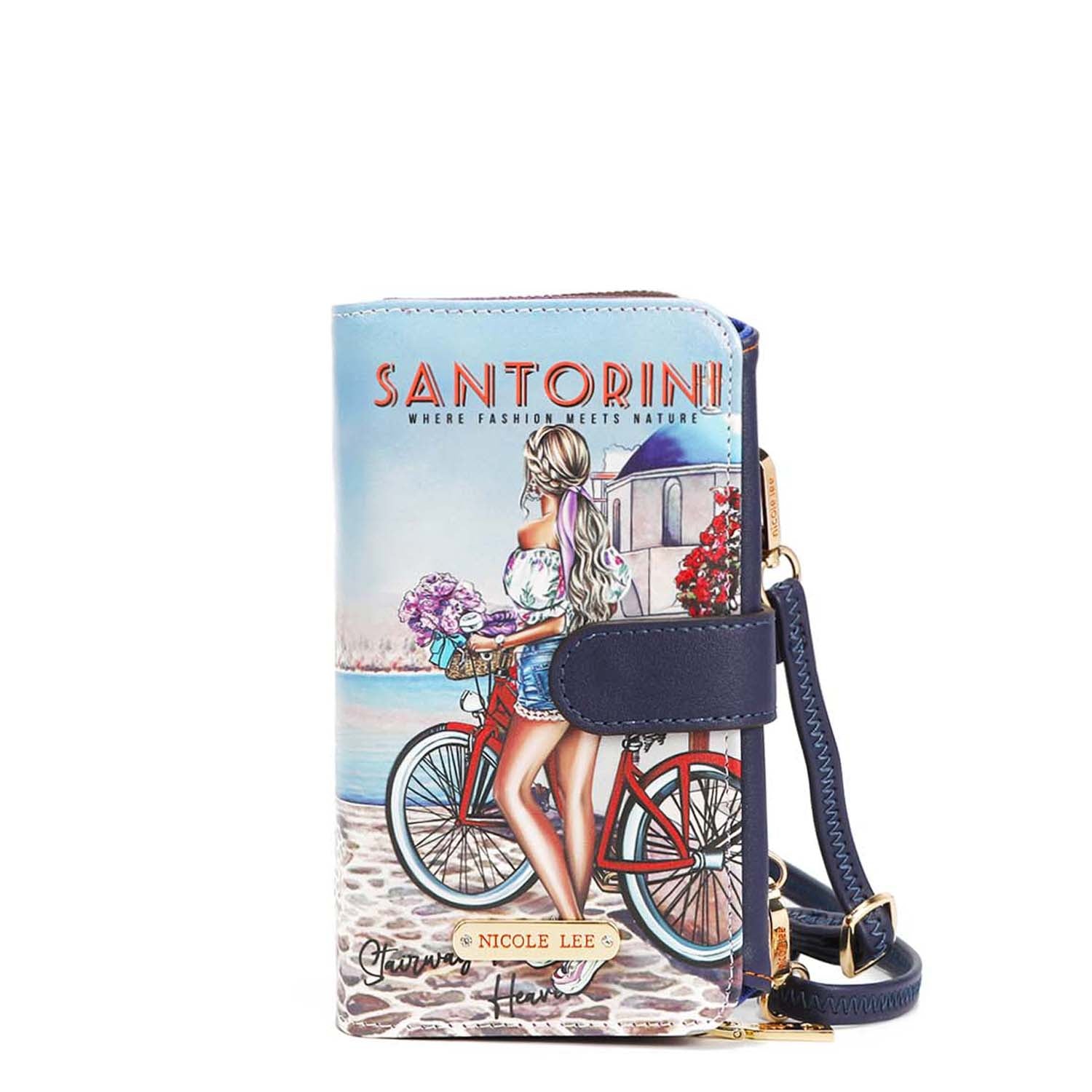 Foldable mobile case with shoulder function