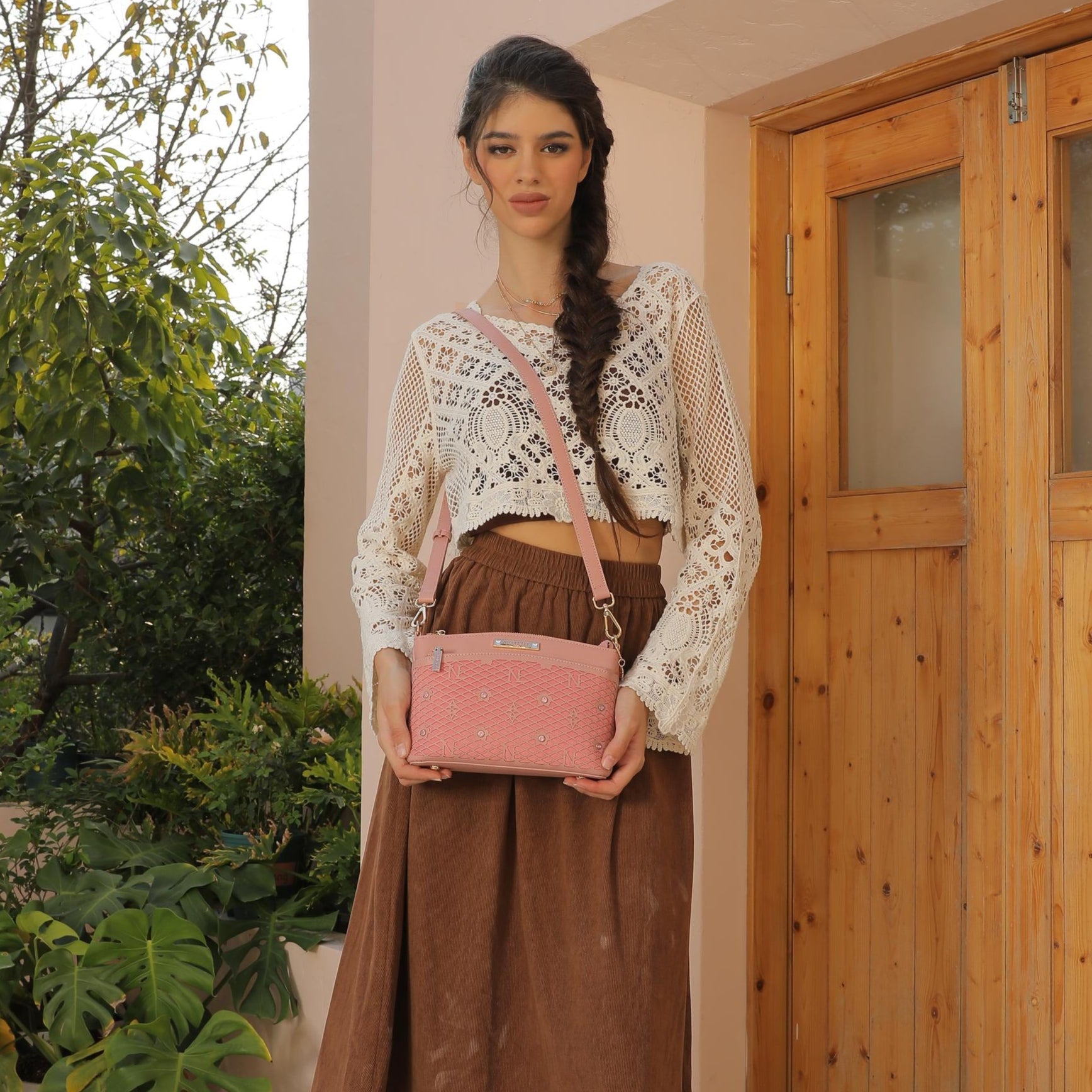 BANDOLERA GRACIE (ROSA)