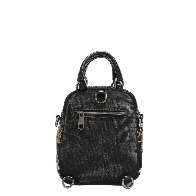 SMALL DENIM BACKPACK <tc>SISTERS SECRET</tc>