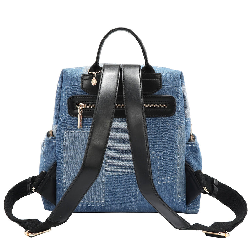 MOCHILA DE DENIM (BOSQUE DE AMOR)