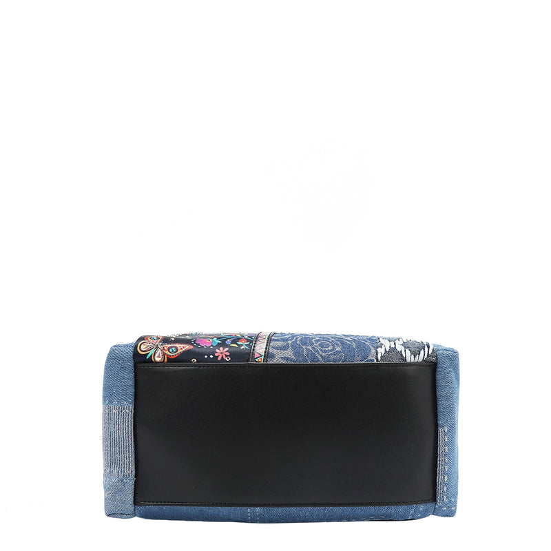 MOCHILA DE DENIM (BOSQUE DE AMOR)