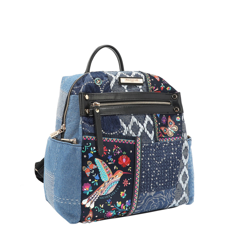 MOCHILA DE DENIM (BOSQUE DE AMOR)