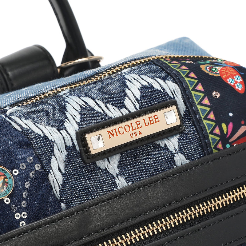 MOCHILA DE DENIM (BOSQUE DE AMOR)