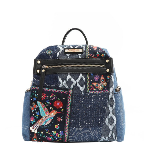 MOCHILA DE DENIM (BOSQUE DE AMOR)