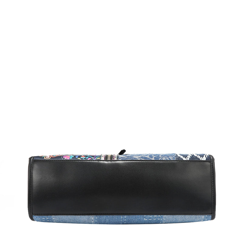 BOLSO TOTE DE DENIM (BOSQUE DE AMOR)