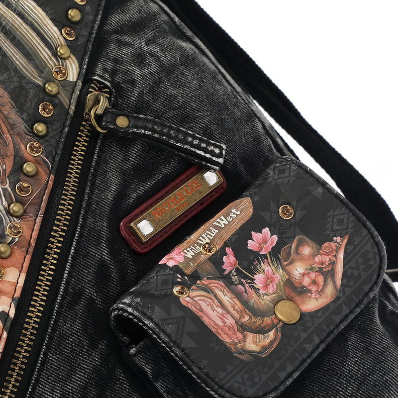 MOCHILA/BOLSO DE HOMBRO (SOFIA MONTANA)