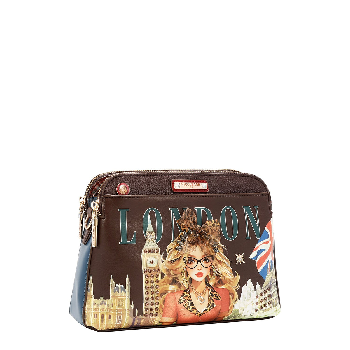 BANDOLERA (LONDON EYE - MARRON)