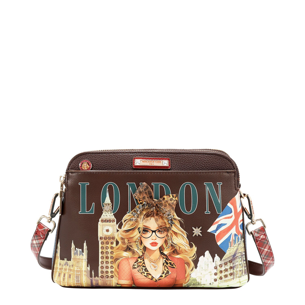 BANDOLERA (LONDON EYE - MARRON)