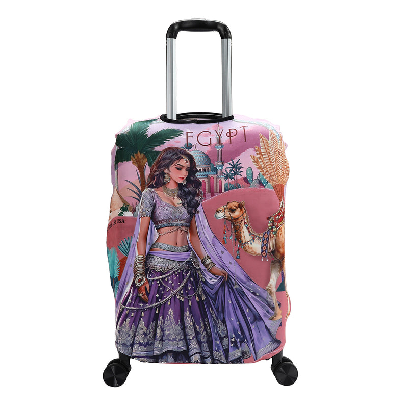 FUNDA PARA MALETA (QUEEN CLEOPATRA)